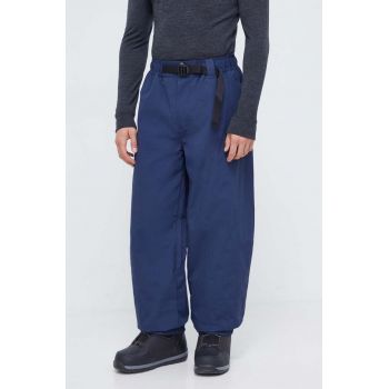 DC pantaloni Primo culoarea albastru marin de firma originala