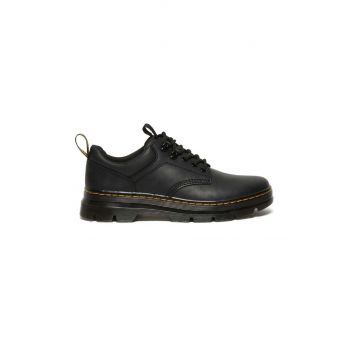 Dr. Martens pantofi de piele Reeder barbati, culoarea negru, DM27104001 la reducere