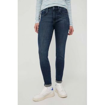 G-Star Raw jeansi Lhana femei, culoarea albastru marin