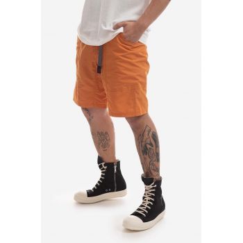 Gramicci pantaloni scurți din bumbac Shell Gear Shor culoarea portocaliu G2SM.P025-orange de firma originali