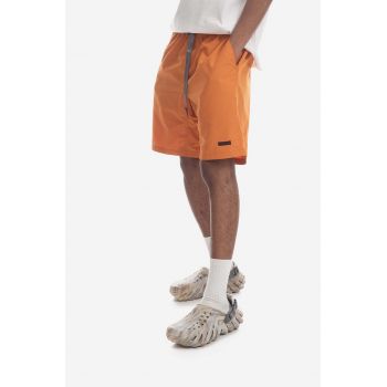 Gramicci pantaloni scurți Shell Packable Short bărbați, culoarea portocaliu G2SM.P024-orange de firma originali