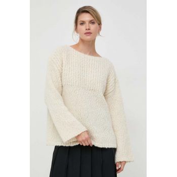 Lovechild pulover de lana femei, culoarea bej, călduros
