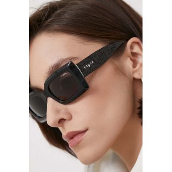 VOGUE ochelari de soare femei, culoarea negru