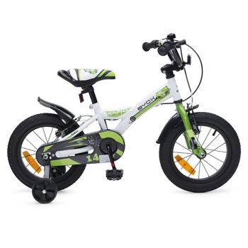 Bicicleta pentru copii Rapid Green 14 inch la reducere