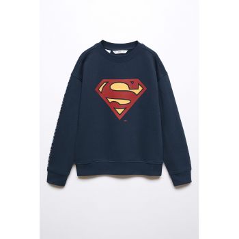 Bluza sport cu imprimeu DC Superman