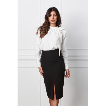 Fusta MBG midi conica neagra