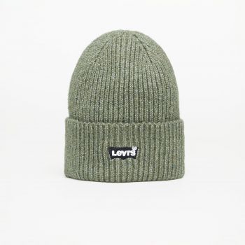 Levi's® Essential Ribbed Batwing Beanie Green