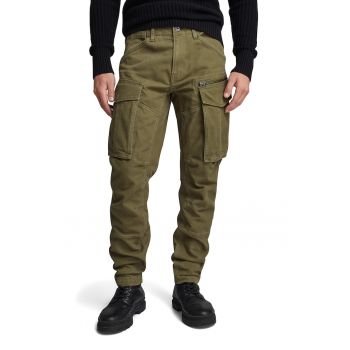 Pantaloni cargo cu croiala conica Rovic Zip 3D