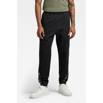 Pantaloni sport relaxed fit din bumbac