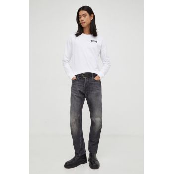 G-Star Raw jeansi barbati, culoarea gri