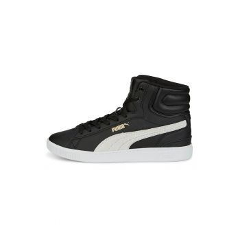 Pantofi sport mid-high the piele cu garnituri de piele intoarsa Vikky V3
