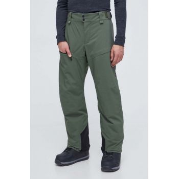Peak Performance pantaloni de schi Maroon culoarea verde de firma originala