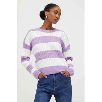Answear Lab pulover femei, culoarea violet, light de firma original
