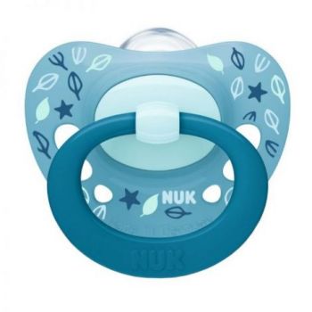 Suzeta Nuk Signature Silicon 18-36 luni M3 Bleu