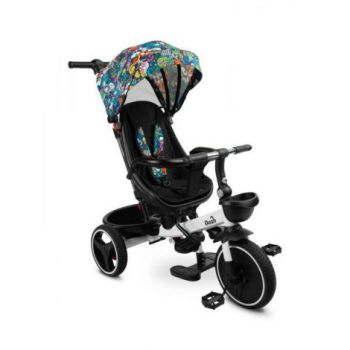 Tricicleta cu maner parental si scaun reversibil Toyz DASH Melanj ieftina