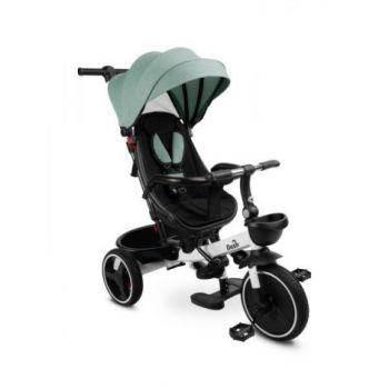 Tricicleta cu maner parental si scaun reversibil Toyz DASH Verde ieftina