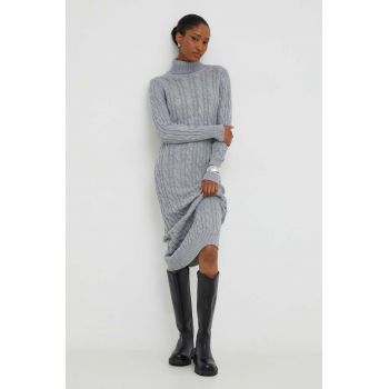 Answear Lab rochie culoarea gri