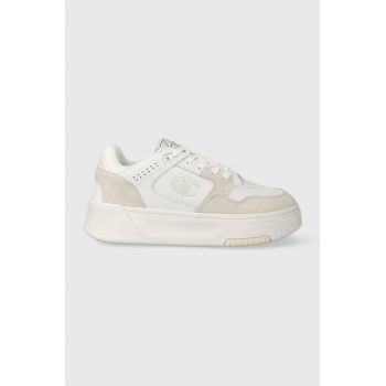 Champion sneakers din piele Z80 PLATFORM SL Low culoarea alb