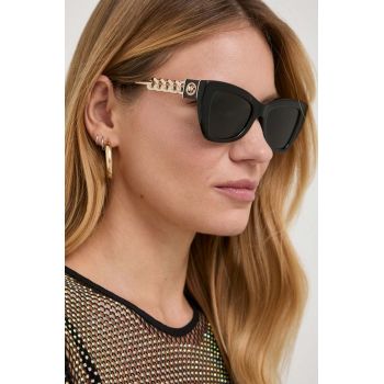 Michael Kors ochelari de soare femei, culoarea negru