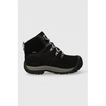 Keen pantofi Ciradia Mid WP femei, culoarea negru, izolat ieftina