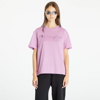 Champion Crewneck T-Shirt Purple ieftin