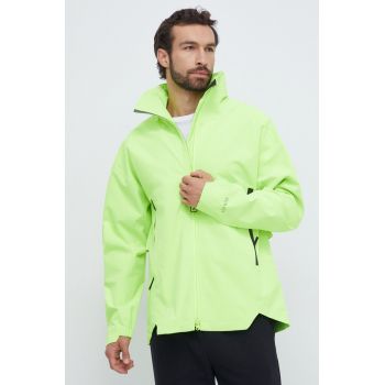 adidas geaca barbati, culoarea verde, de tranzitie ieftina