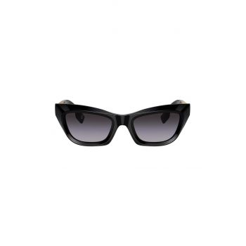 Burberry ochelari de soare femei, culoarea negru