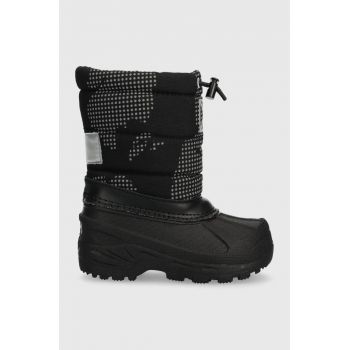 Didriksons cizme de iarna copii LUMI KIDS BOOTS culoarea gri