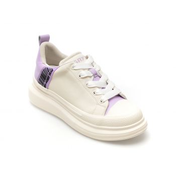 Pantofi GRYXX albi, 2301, din piele naturala ieftina