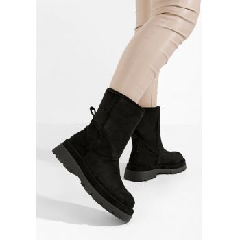 Cizme tip ugg Tenderly V2 negre