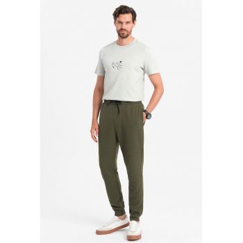 Pantaloni de trening cu talie ajustabila