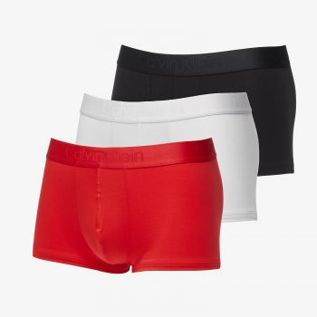 Calvin Klein Black Holiday Low Rise Trunk 3-Pack Multicolor la reducere