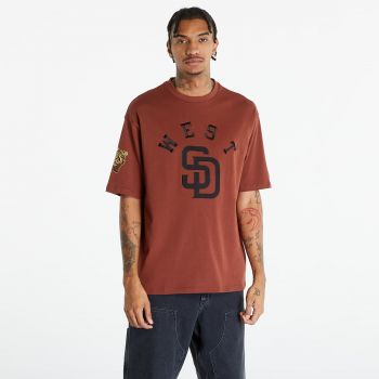 New Era San Diego Padres Oversized T-Shirt UNISEX Brown