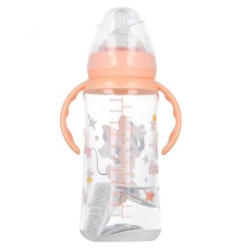 Biberon anticolici cu debit variabil si manere 360ml Disney Minnie Mouse Biberon anticolici cu debit variabil si manere 360ml Disney Minnie Mouse