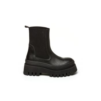 Ghete Chelsea de piele Cassandra