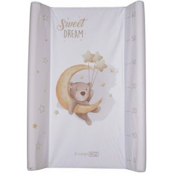 Saltea de infasat cu taliometru Soft FreeON 70x50cm Sweet Dream