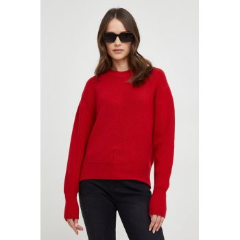 Answear Lab pulover femei, culoarea rosu, călduros
