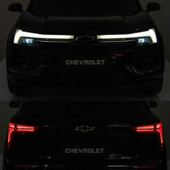 Masinuta electrica Chevrolet Blazer cu doua locuri Negru de firma originala