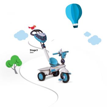Tricicleta Smart Trike Dream 4 in 1 Blue de firma originala