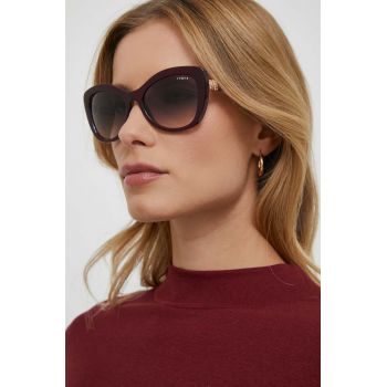 VOGUE ochelari de soare 0VO5515SB femei, culoarea violet de firma originali