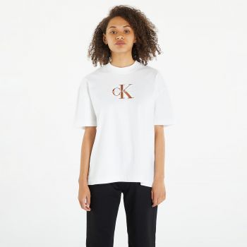 Calvin Klein Jeans Cotton Monogram T-Shirt Bright White ieftin