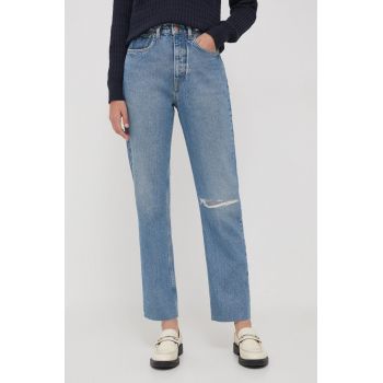 Pepe Jeans jeansi femei high waist