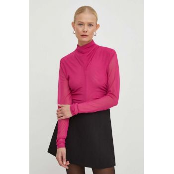 Gestuz bluză femei, culoarea roz, uni 10908533