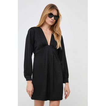 MICHAEL Michael Kors rochie culoarea negru, mini, mulata de firma originala