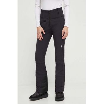 Peak Performance pantaloni de schi High Stretch culoarea negru