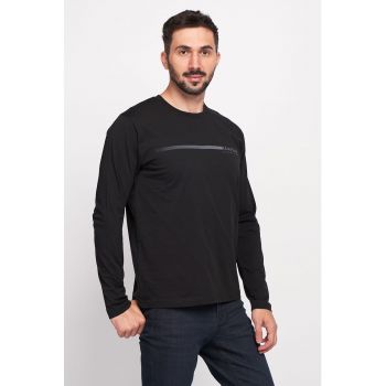 Bluza cu detaliu logo