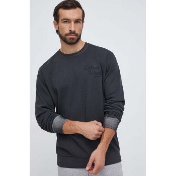 Colourwear hanorac de bumbac barbati, culoarea gri, cu imprimeu Colourwear hanorac de bumbac barbati, culoarea gri, cu imprimeu