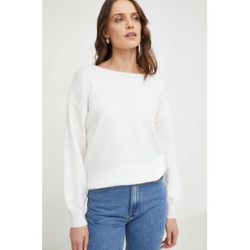 Answear Lab pulover femei, culoarea alb ieftin