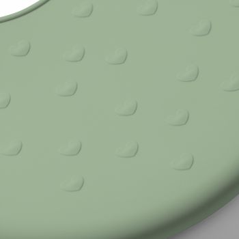 Baveta Babyono din silicon ajustabila verde inchis de firma originala
