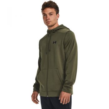 Hanorac barbati Under Armour Fleece Full-Zip Hoodie 1373357-390 de firma original